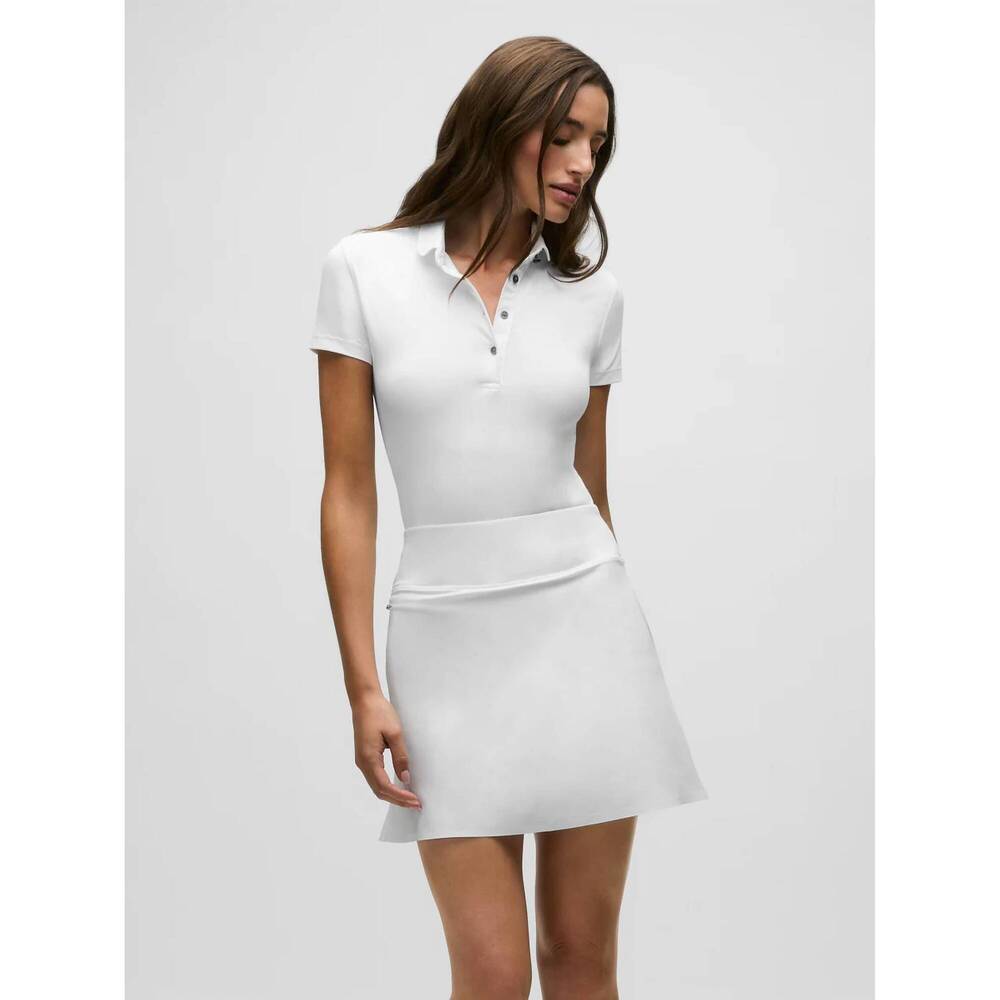 NEW GREYSON CLOTHIERS scarlett short sleeve polo in arctic